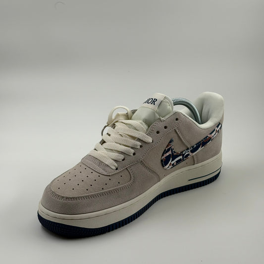 Nike Air Force Beige X Dior Swoosh