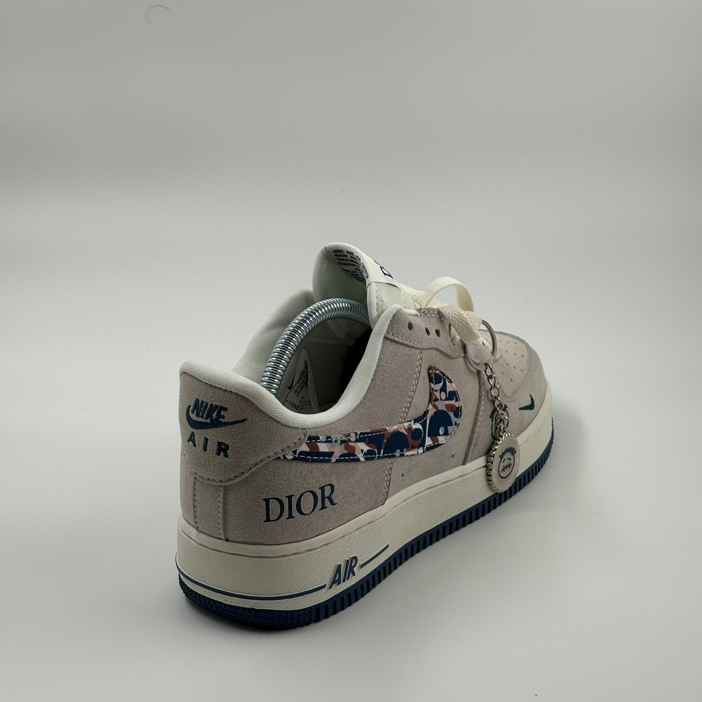 Nike Air Force Beige X Dior Swoosh